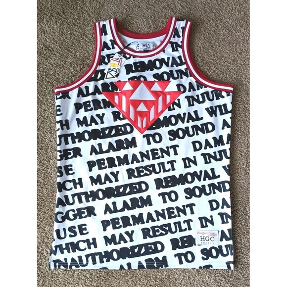 Headgear Classics TISA Basketball Jersey Red America Men's Size XL NEW - Picture 1 of 8